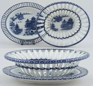 Basket with Stand c1810